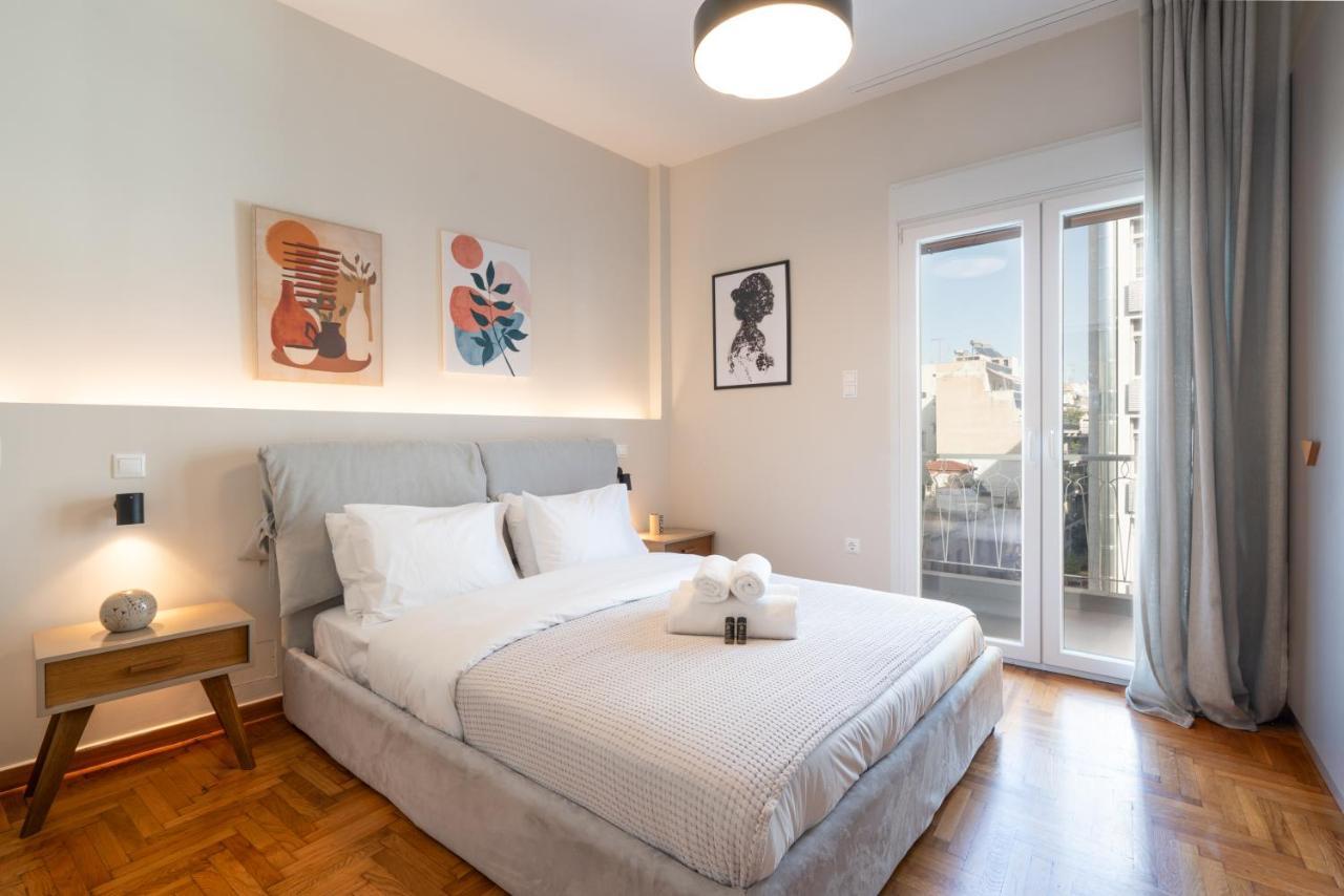 Classy Apartment In Koukaki, Walk To Metro & Acropolis Atena Exterior foto