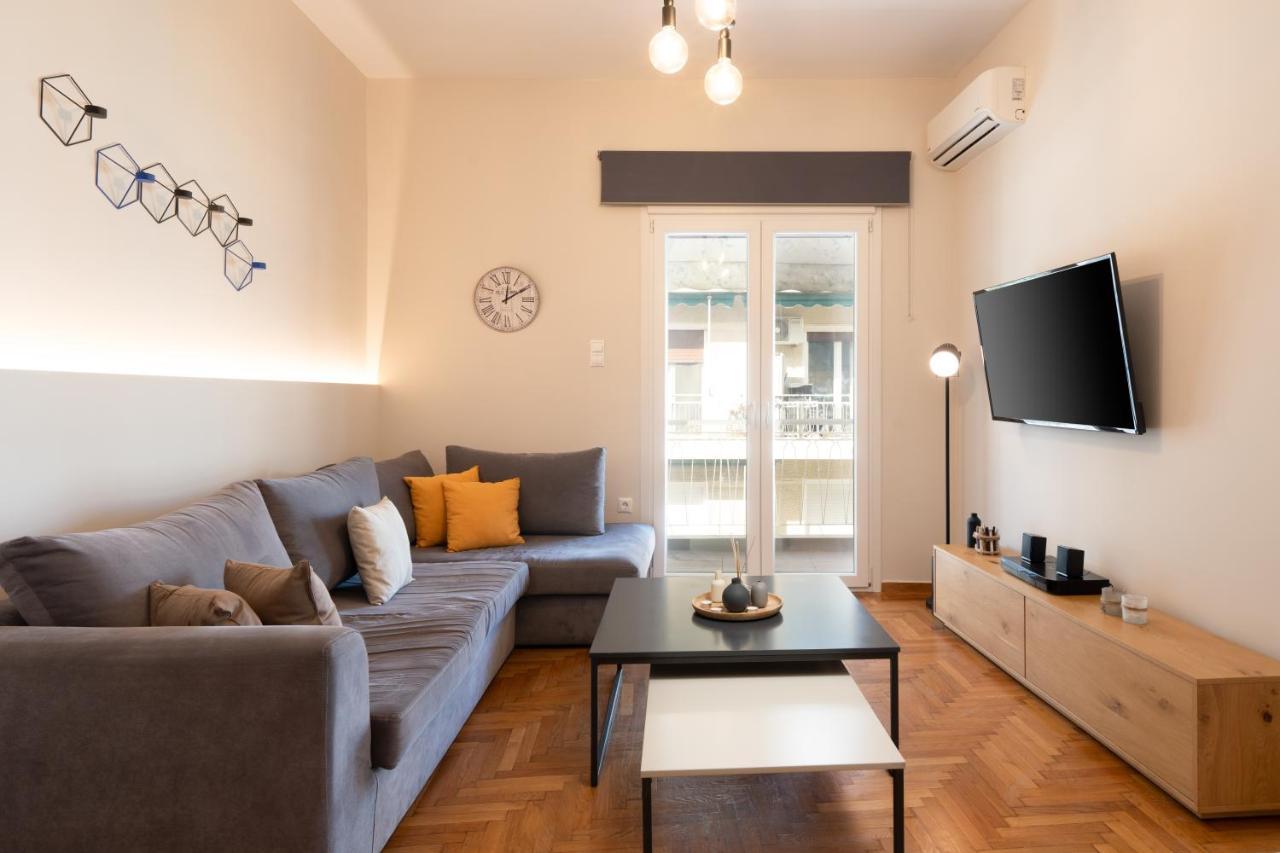 Classy Apartment In Koukaki, Walk To Metro & Acropolis Atena Exterior foto